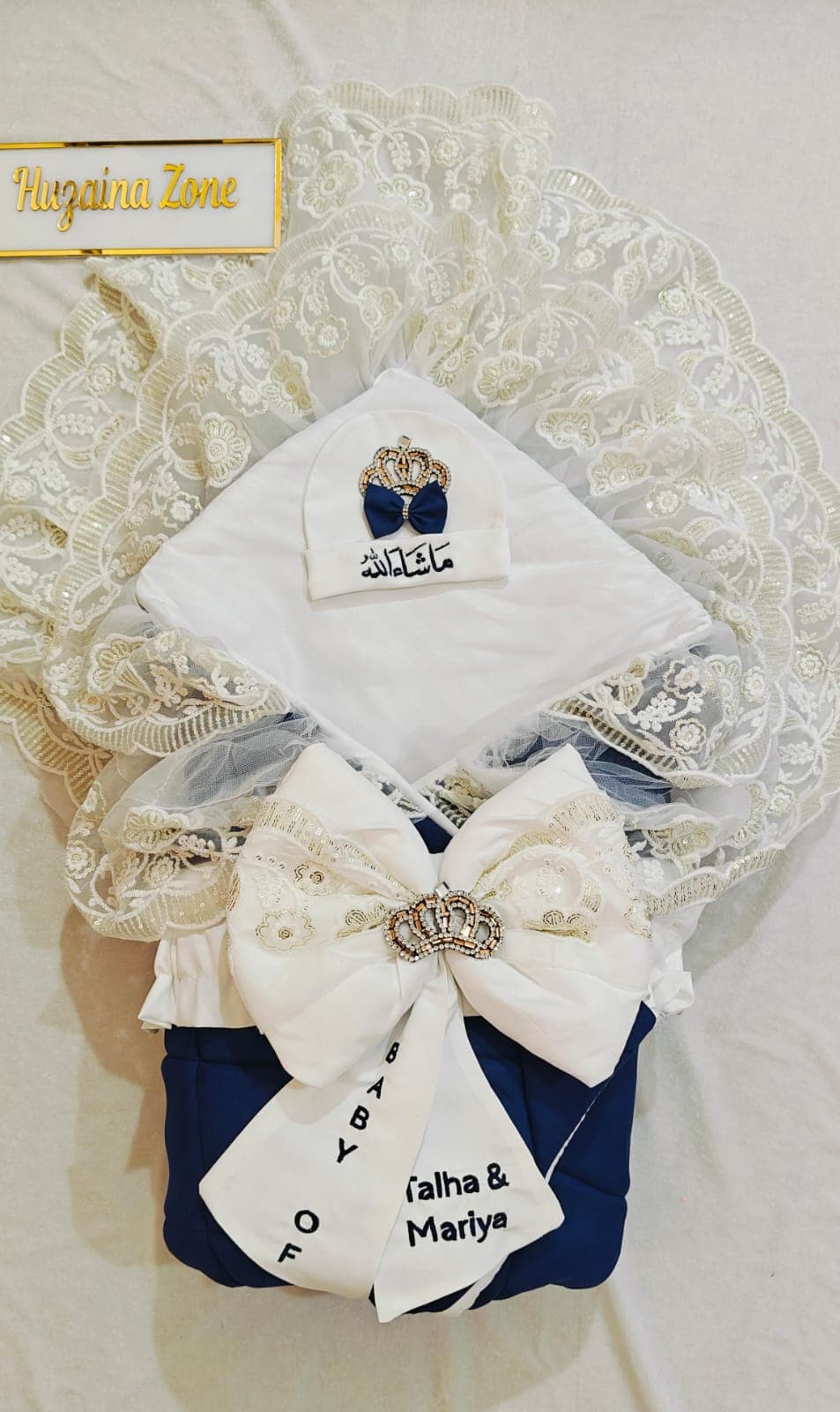 Waffle Knit Baby Towel